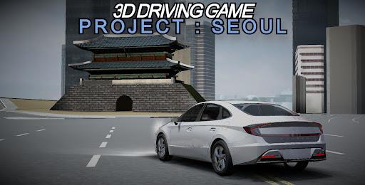 3DDrivingGame Project:Seoul Screenshot 1