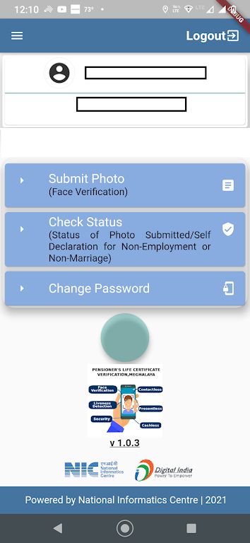 Govt Of Meghalaya-Pension App Screenshot 4