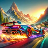 Neon Car 3D: Car Racing Topic