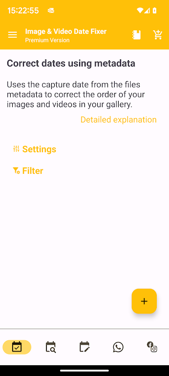 EXIF Image & Video Date Fixer Screenshot 1