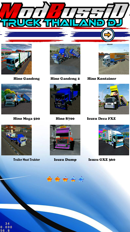 Mod Bussid Truck Thailand DJ Screenshot 3
