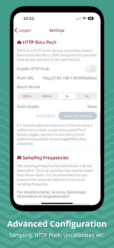 Sensor Logger Screenshot 7