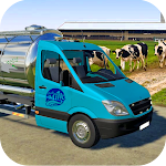 Milk Van Cow Milk Delivery Sim APK