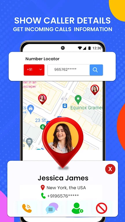 Mobile Number Locator on Map Screenshot 3
