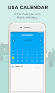 US Calendar 2023 With Holidays Screenshot 3