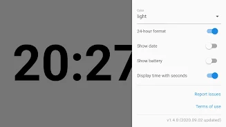 Digital Table Clock Screenshot 7