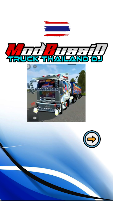 Mod Bussid Truck Thailand DJ Screenshot 2
