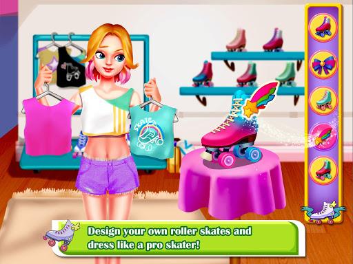 Roller Skating Girl: Perfect 10 ❤ Free Dance Games Screenshot 1