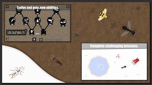 Ant Evolution Simulator : Planet of the tasty bugs Screenshot 2