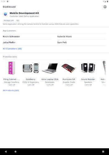 SAP Mobile Services Client Screenshot 11