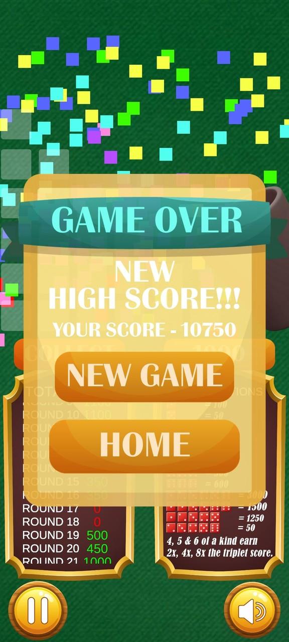 10000 Dice Game Screenshot 3