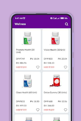 Modicare products Price list Screenshot 2