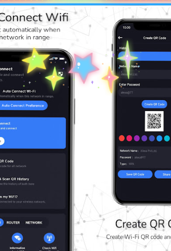Wifi QR Code Connect Screenshot 2