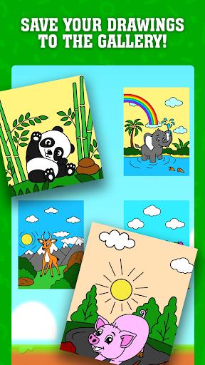 Coloring pages for children: animals Screenshot 4