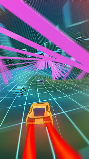 Neon Car 3D: Car Racing Screenshot 1