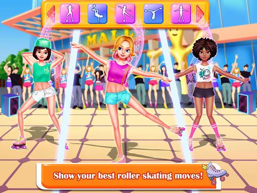 Roller Skating Girl: Perfect 10 ❤ Free Dance Games Screenshot 3