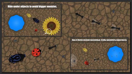 Ant Evolution Simulator : Planet of the tasty bugs Screenshot 1