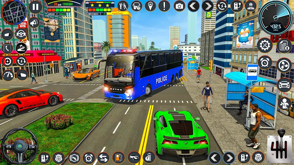 City Bus Simulator Bus Game 3D Screenshot 1