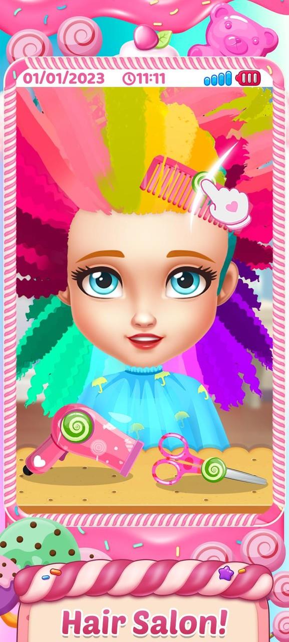 Candy Baby Princess Phone Screenshot 1