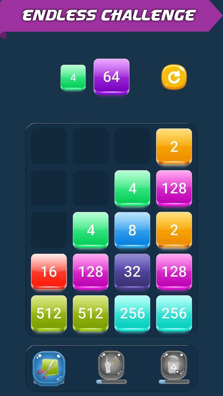 Drop Merge Blocks: 2048 Puzzle Screenshot 4