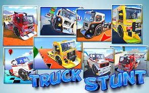 Extreme GT Truck Stunts Tracks Screenshot 7