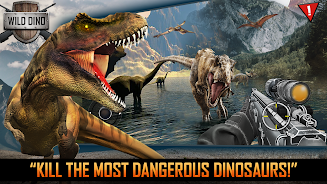 Wild Dino Hunting Jungle Games Screenshot 1