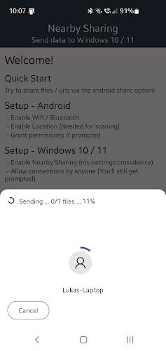 Nearby Sharing Windows 10 & 11 Screenshot 5