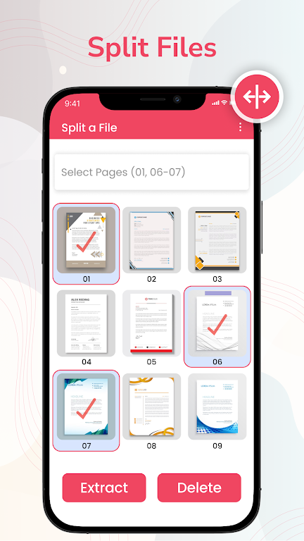 Split & Merge PDF files Screenshot 4