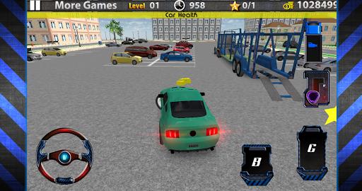 Car Transporter Truck Drive 3D Screenshot 3