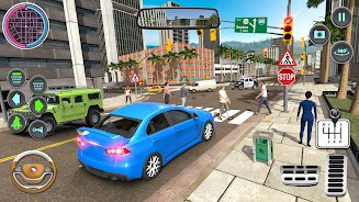 Modern Car Driving School Game Screenshot 3