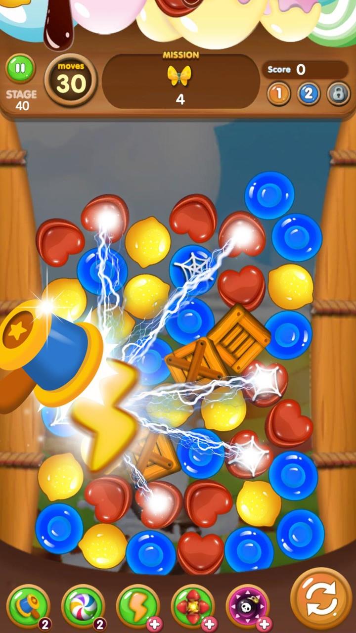 Falling Candy - Link Puzzle Screenshot 2
