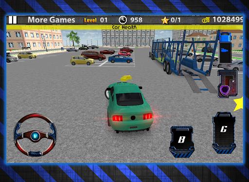 Car Transporter Truck Drive 3D Screenshot 2