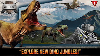 Wild Dino Hunting Jungle Games Screenshot 2