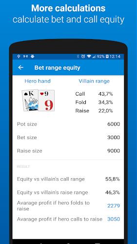 Poker equity calculator Holdem Screenshot 8