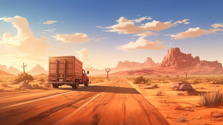 Long Drive Road Trip Sim Games Screenshot 2