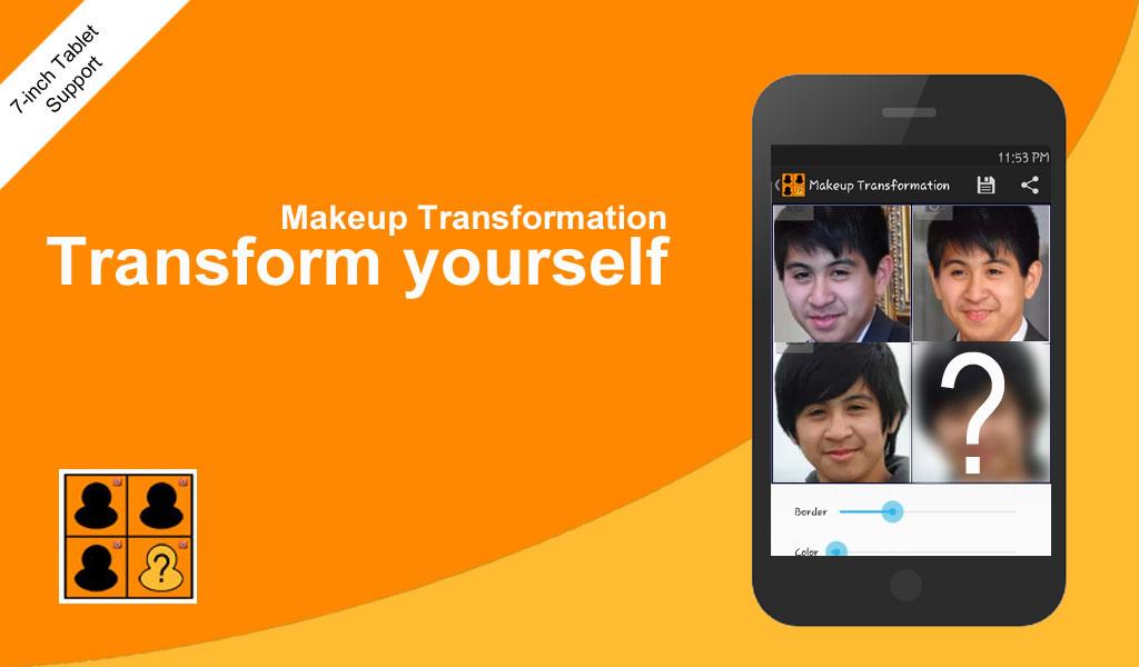 Makeup Transformation Screenshot 1