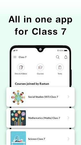 Class 7 CBSE NCERT & Maths App Screenshot 1