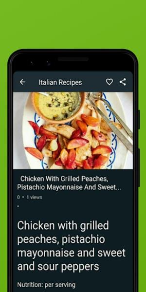 Italian Recipes Screenshot 3