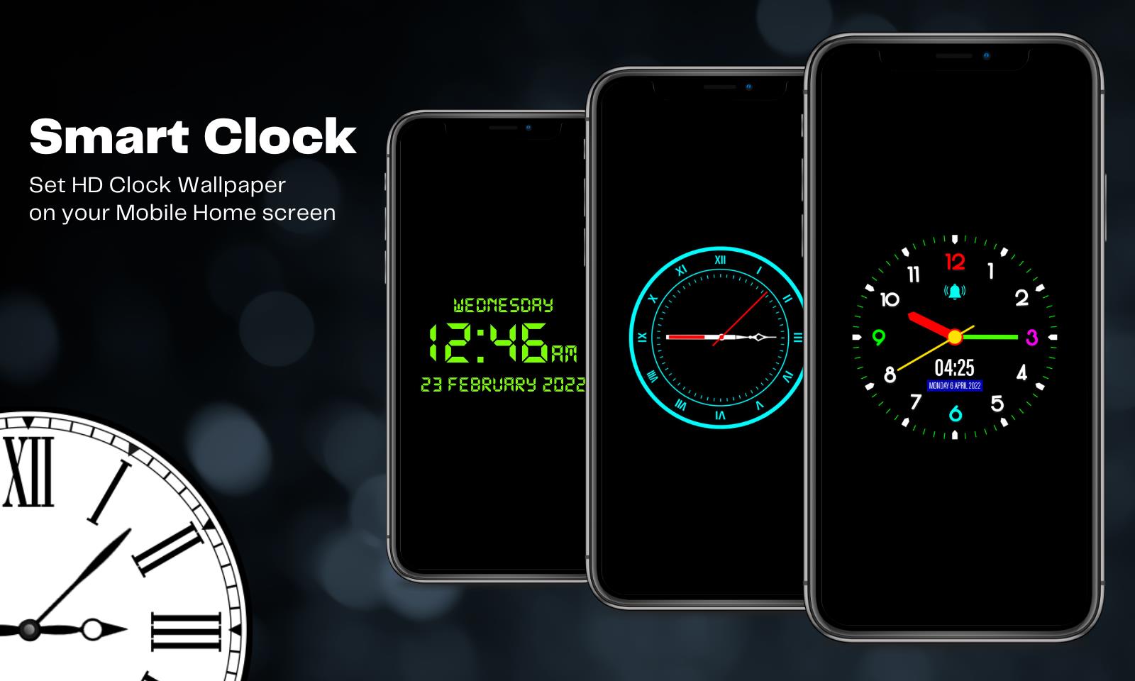 Digital Clock Lock Screen Pro Screenshot 1