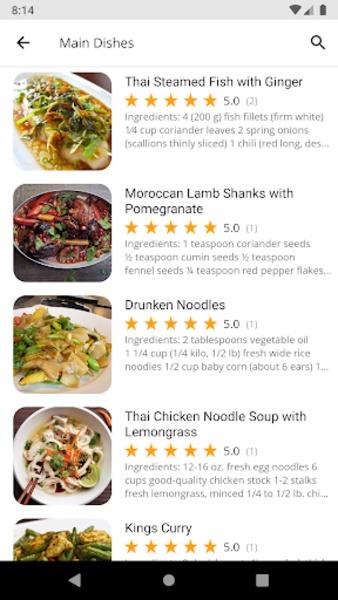 Thai Recipes Screenshot 5