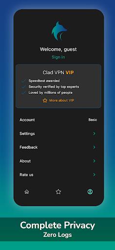 Clad VPN: Secure & Fast Proxy Screenshot 6
