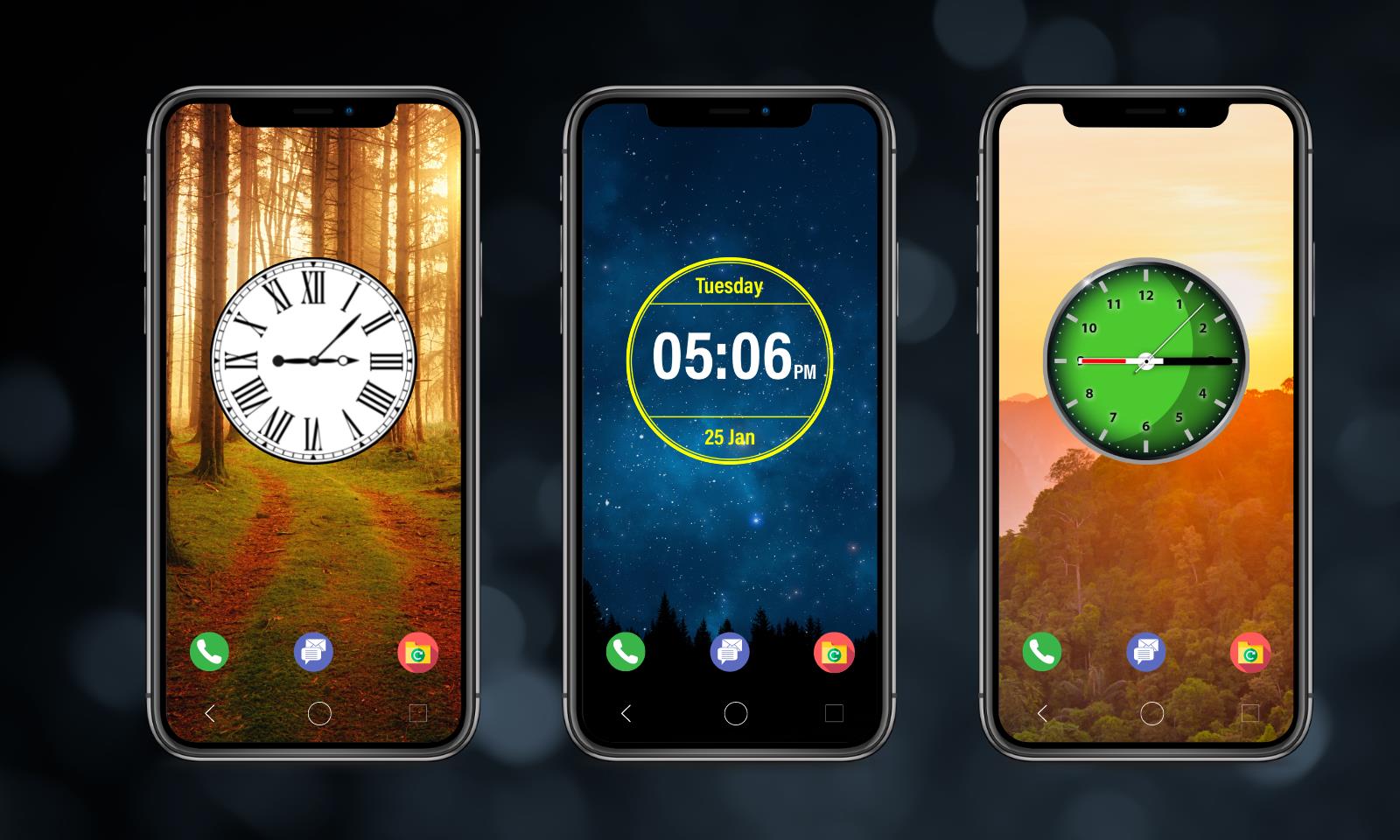 Digital Clock Lock Screen Pro Screenshot 8