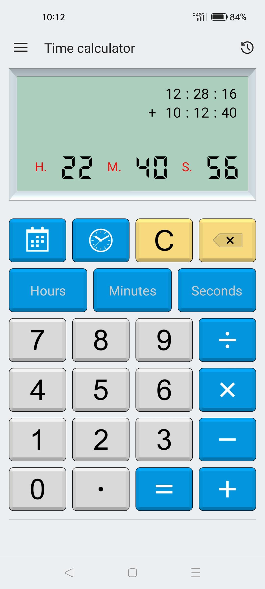 Date & time calculator Screenshot 3
