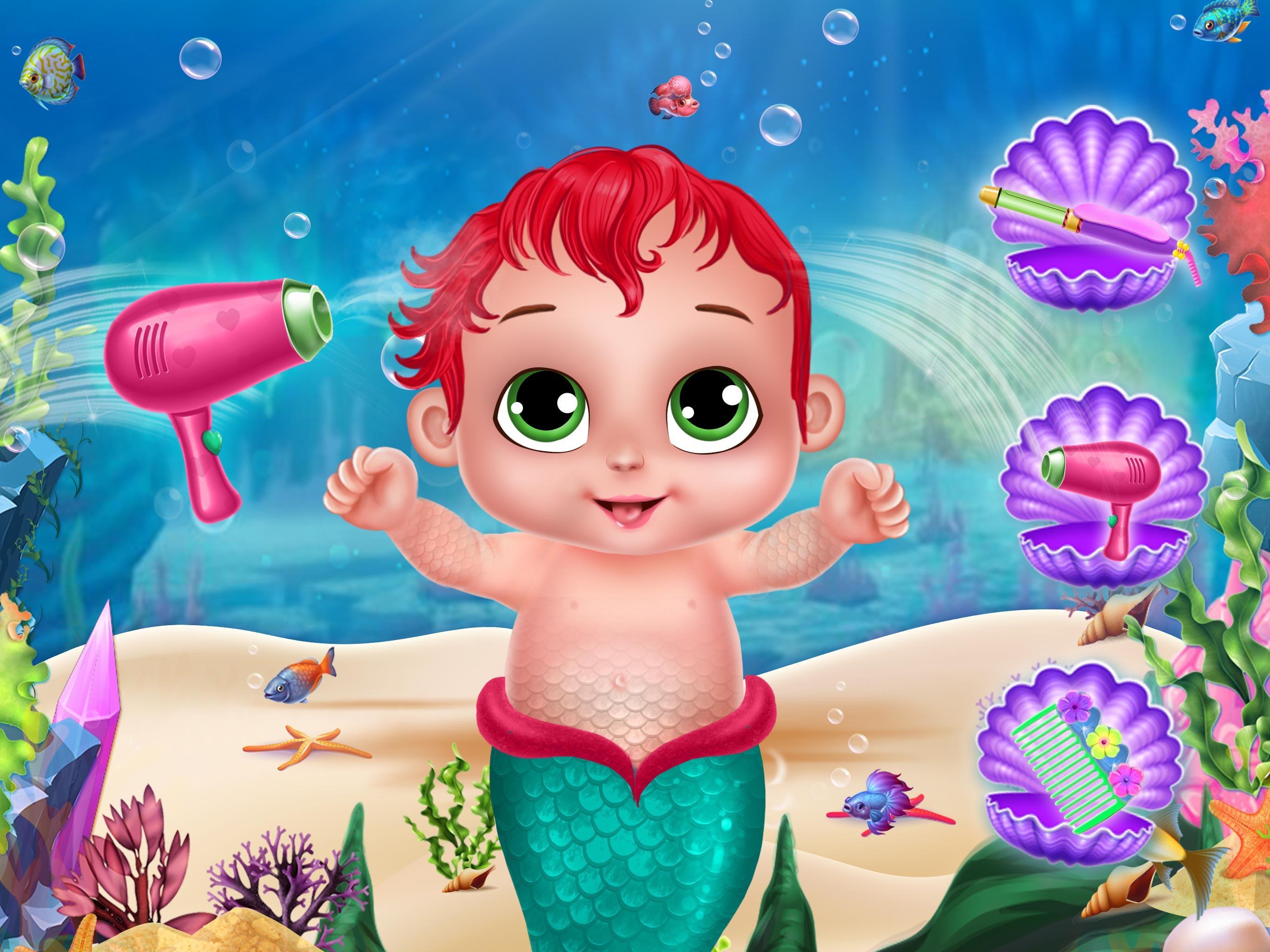 Mermaid Girl Care-Mermaid Game Screenshot 13