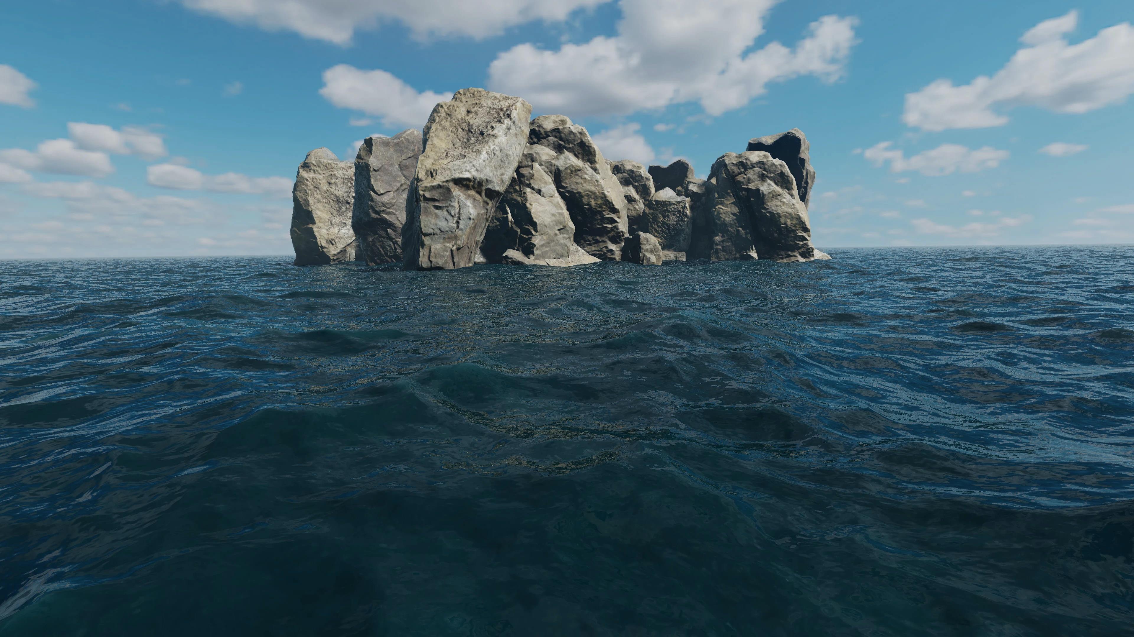 Seascape Benchmark - GPU test Screenshot 1