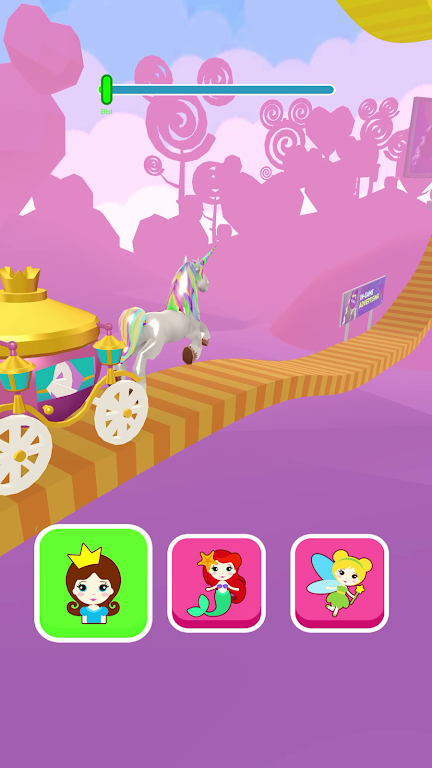 Shift Princess: fairy car games. Drive ahead race! Screenshot 3