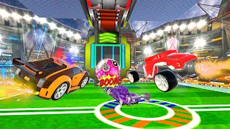 Rocket Car Soccer Ball Games Screenshot 3