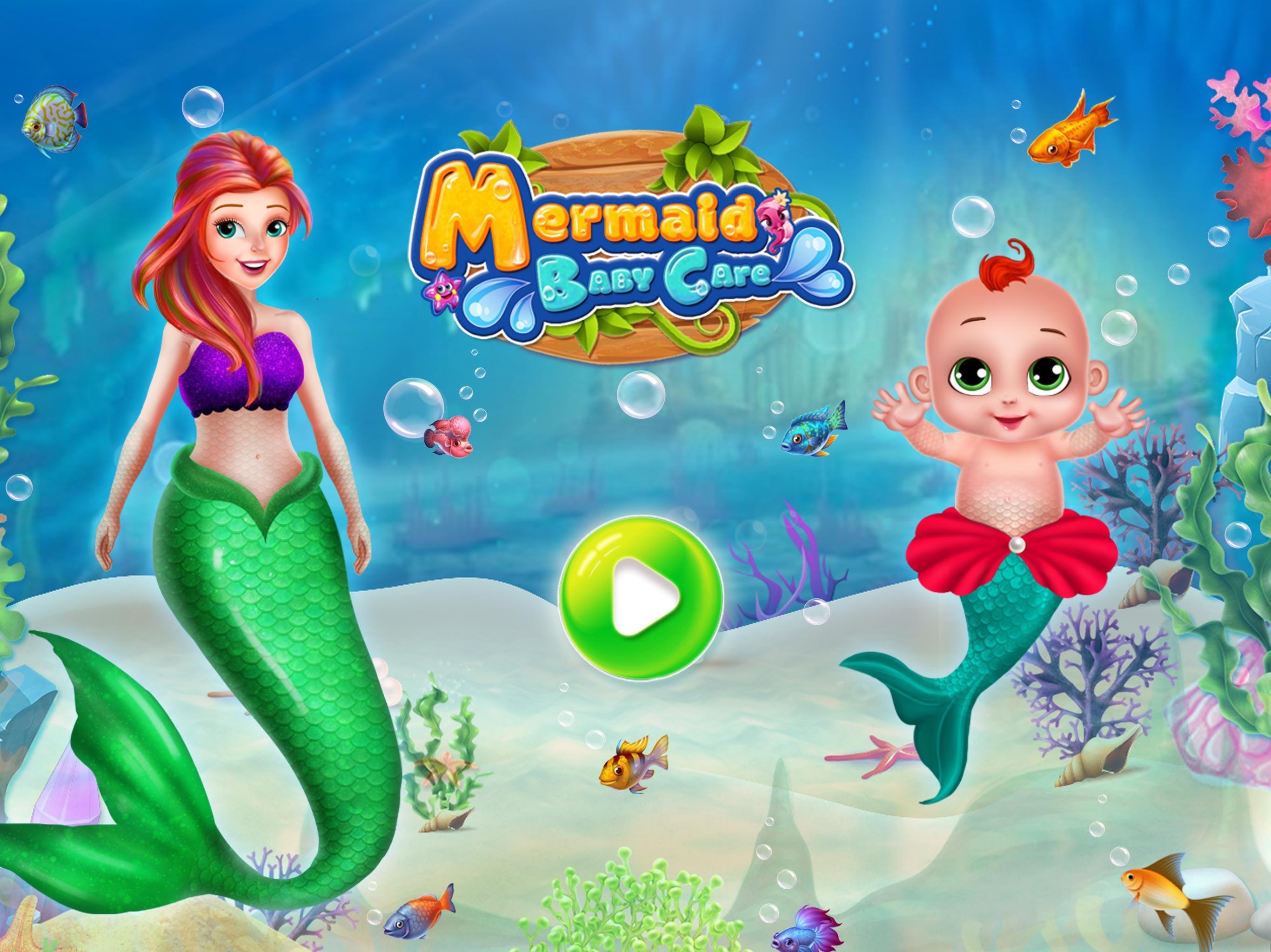 Mermaid Girl Care-Mermaid Game Screenshot 1