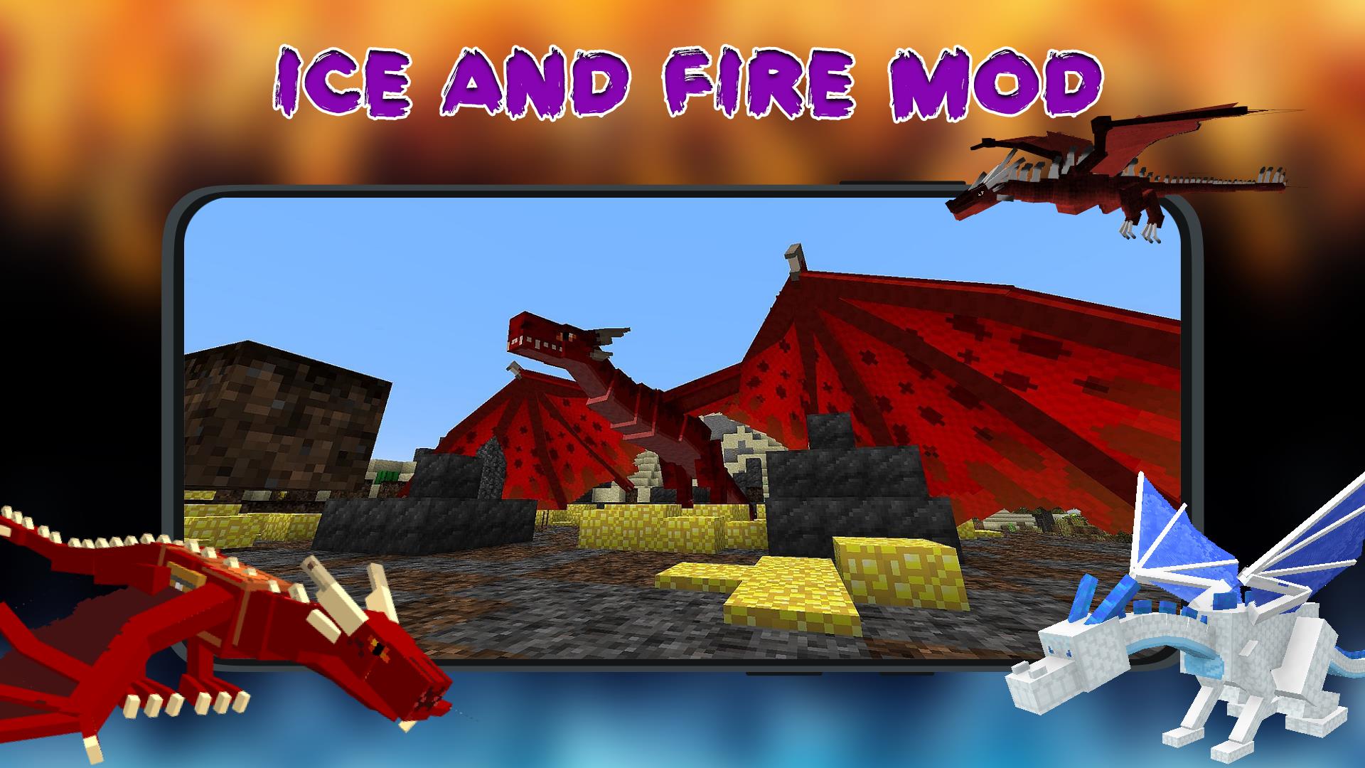 Ice and Fire Mod For Minecraft Screenshot 1