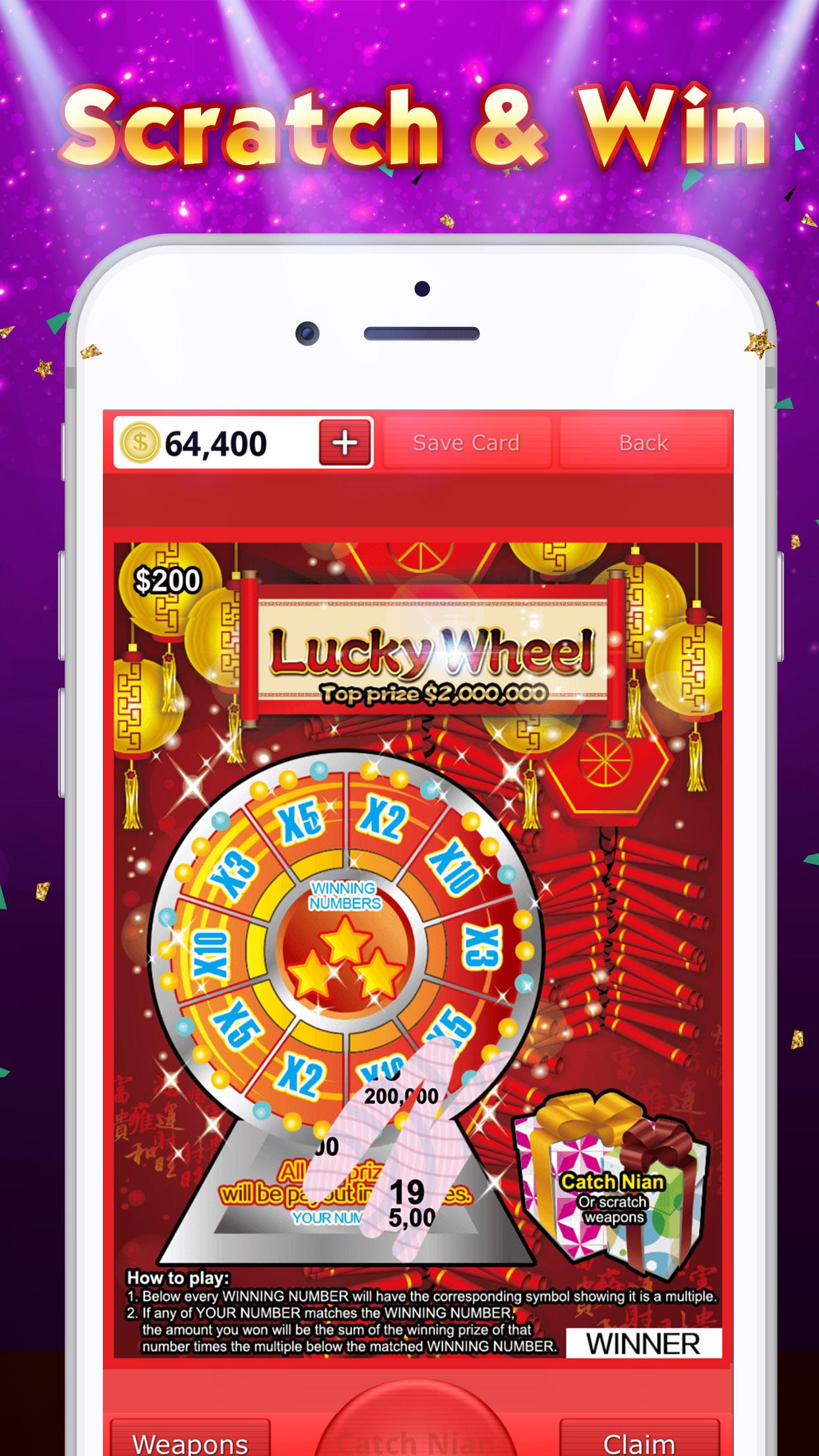 Lottery Scratch Off - Mahjong Screenshot 5